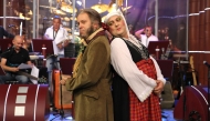 Краси Радков в образа на Кака Радка и Иво Сиромахов като Владо Далаверов