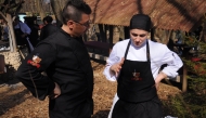 Chef Петров препитва Виталия Гъдова