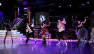Танц на Камелия и Али по песента \'\'Thriller\'\' на Майкъл Джексън, партнират им Иван Георгиев, Таня Кацарова и Даниела Иванова