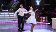 Стиляна и Семир изпълняват своя танц върху музика на Горан Брегович по време на елиминациите