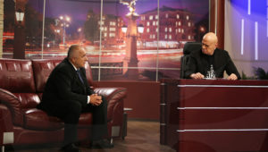 Премиерът Бойко Борисов гостува в "Шоуто на Слави"