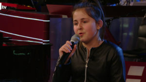 Жаклин Костадинова, на 9 г., в кастингите за проекта "Нова звезда"
