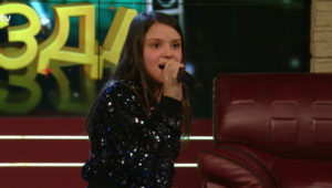 Теодора Велева, на 10 г., в кастингите за проекта "Нова звезда"